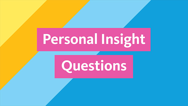 Personal Insight Questions